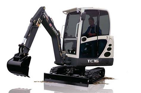 2014 terex tc16 mini excavator|terex tc16 specifications.